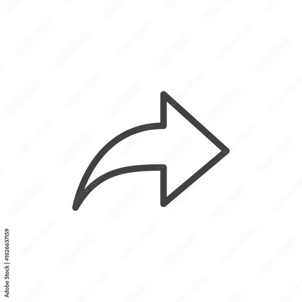 share icon set Thin outline art symbol share icon set Thin outline art symbol