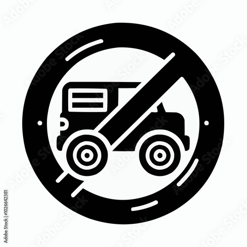 Block icon, unavailable icon