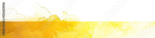 Soft Wash, Yellow Fade: A dreamy, sun-bleached effect fades from white to golden yellow, imparting a warm, ethereal glow.