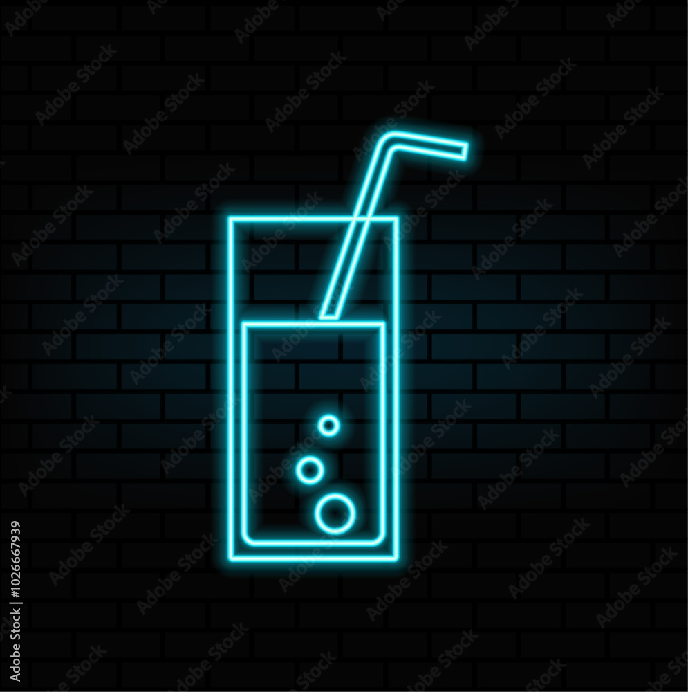 Retro neon wine glass sign on brick wall background. Neon design of red wine for Wine Party celebration sign, label, banner, advertising. Vector illustration. Neon design for bar, pub or restaurant Retro neon wine glass sign on brick wall background. Neon design of red wine for Wine Party celebration sign, label, banner, advertising. Vector illustration. Neon design for bar, pub or restaurant