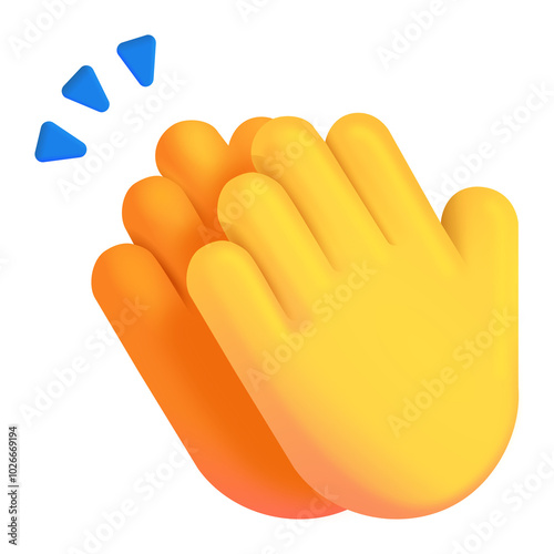  3D Clapping Hands Emoji