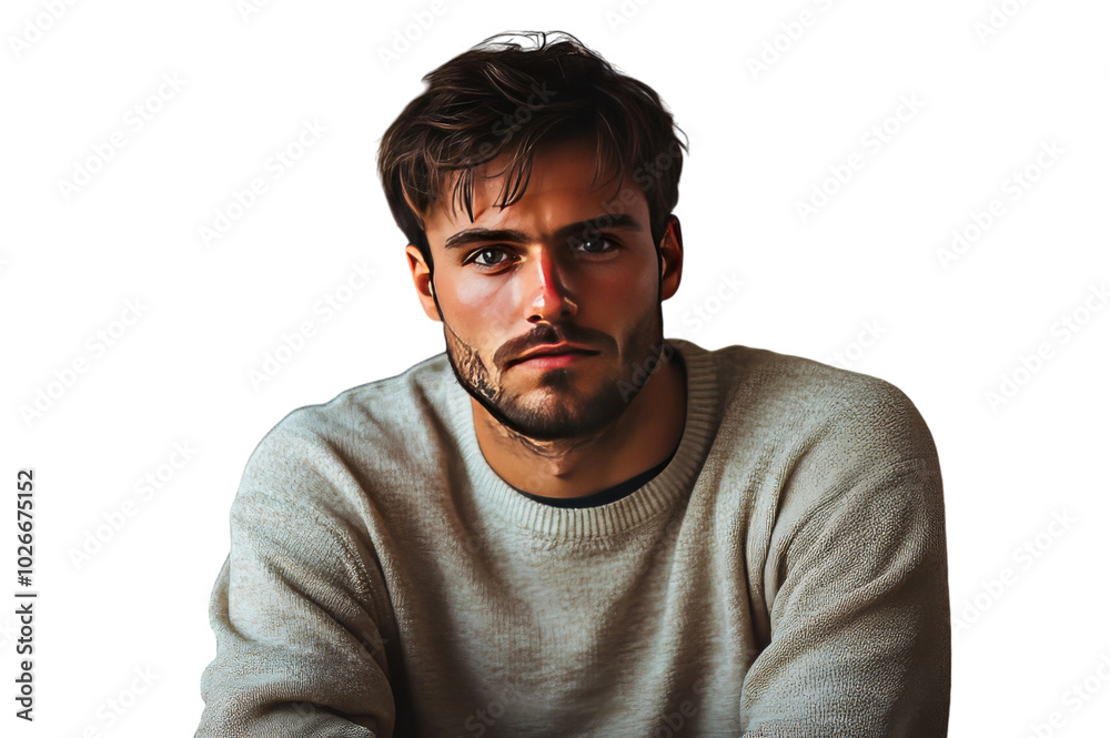 Young Man Shaking Head No Young Man Shaking Head No