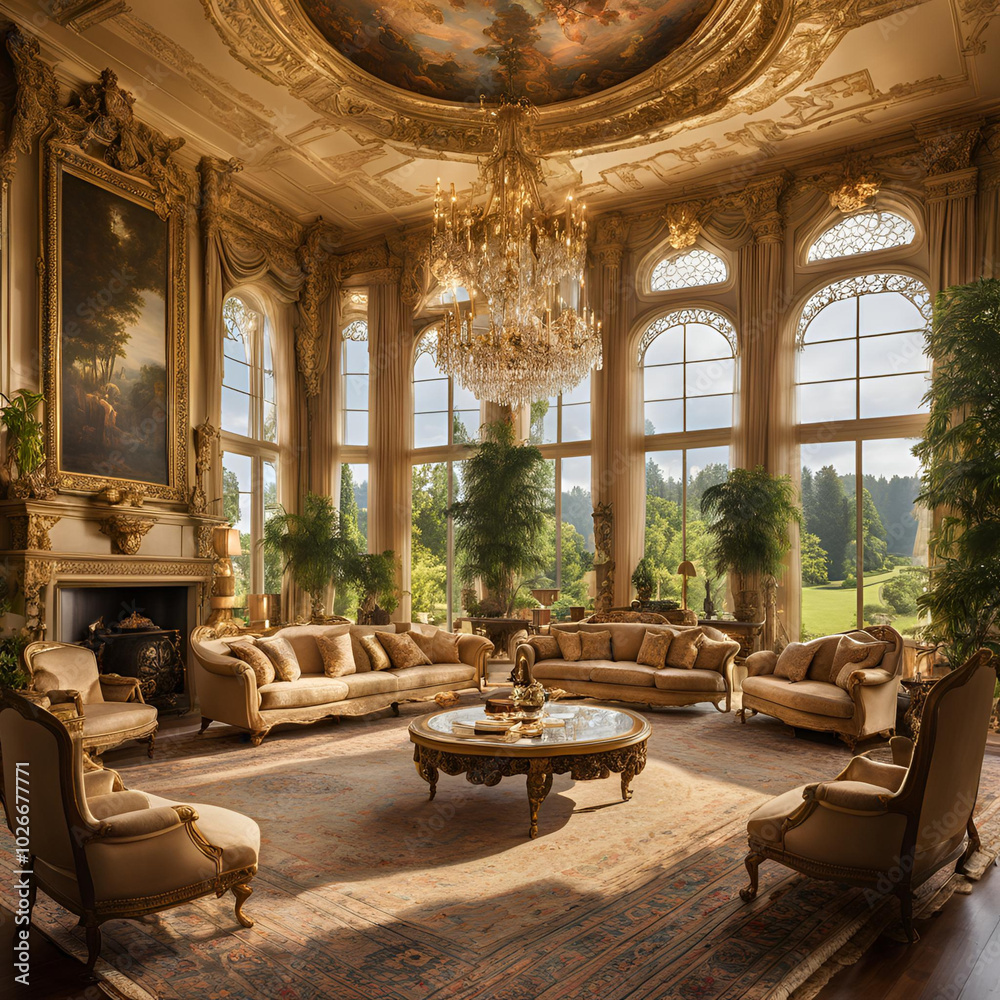Fototapeta premium interior of an house