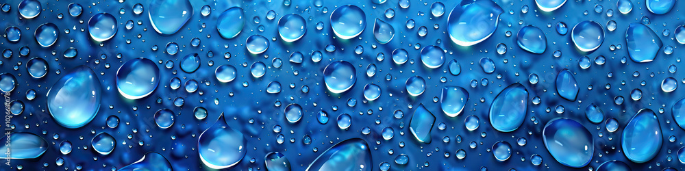 Vibrant Raindrops (in shades of blue) Vibrant Raindrops (in shades of blue)