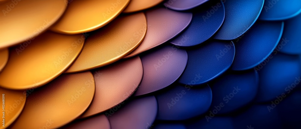 A tight shot of a multi-colored wallpaper featuring wavy patterns in its lower half A tight shot of a multi-colored wallpaper featuring wavy patterns in its lower half