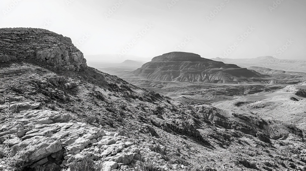 Empty rocky Negev Desert Empty rocky Negev Desert