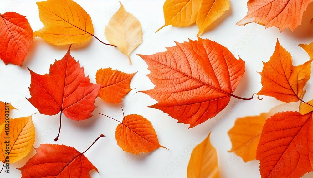 Obraz premium autumn leaves background
