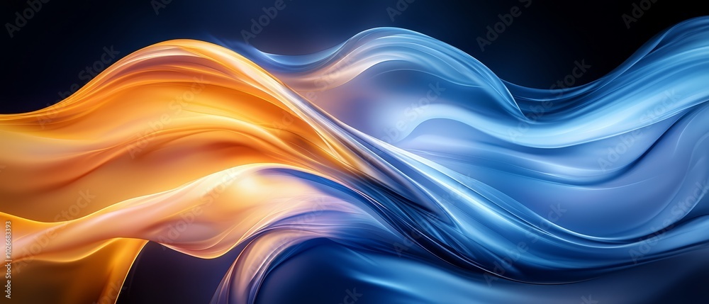 Wave , on black backdrop with text inset Wave , on black backdrop with text inset