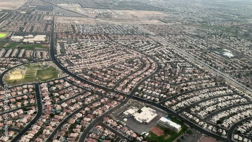 Flug über Las Vegas