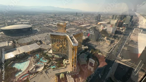 Flug über Las Vegas