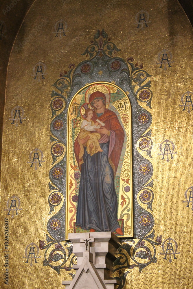 Fototapeta premium Santuario Nuestra Señora de Lourdes, Francia - 2023 - 17
