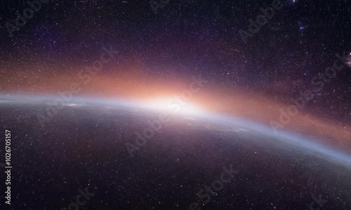 Wide-angle shot with cosmic microwave background: The camera starts by capturing the faint, uniform glow of the cosmic microwave background, then widens to show its role in the universe’s structure.