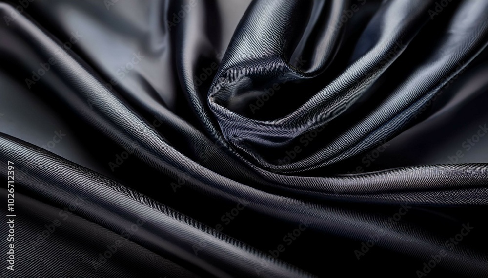 Fototapeta premium black satin background