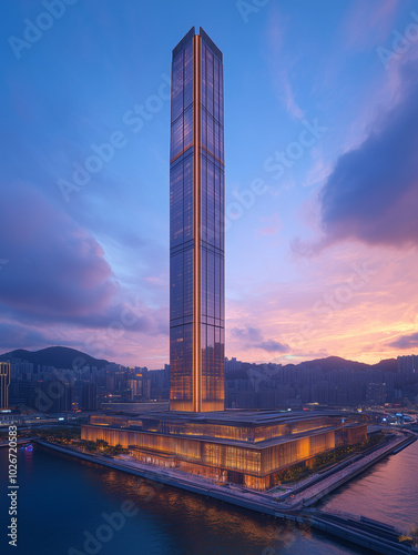 Fototapeta Skyscrapers interesting designs - 0105