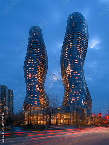 Plakat Skyscrapers interesting designs - 0181