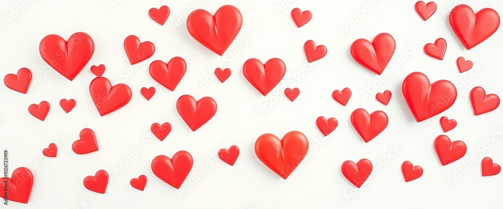 Soft Glossy Hearts for Smartphone Backgrounds Soft Glossy Hearts for Smartphone Backgrounds