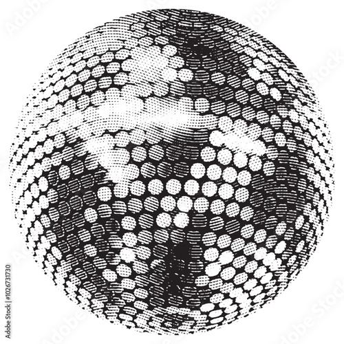 Disco ball Isolated Vector