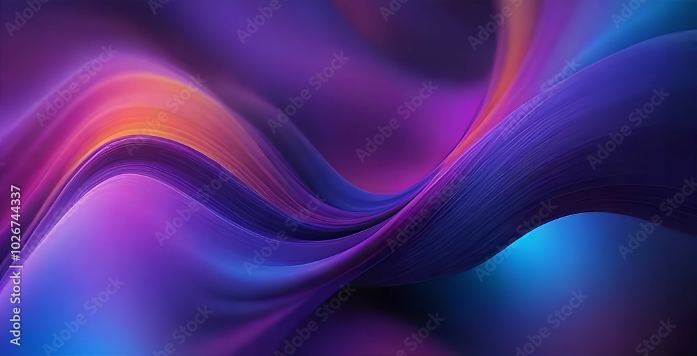 custom made wallpaper toronto digitalBig_Neon_Wave_Background