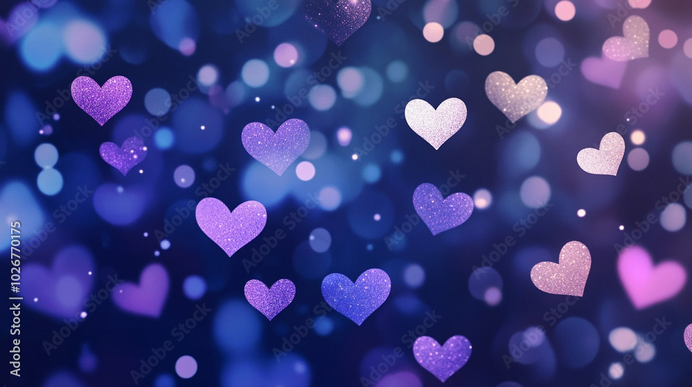 Beautiful romantic elegant background with hearts Beautiful romantic elegant background with hearts