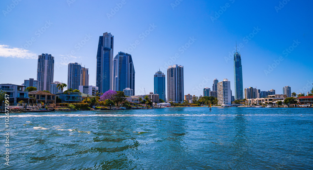 The Gold Coast in Queensland, Australia