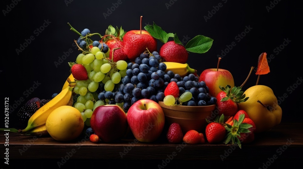 Fresh Fruit Still Life