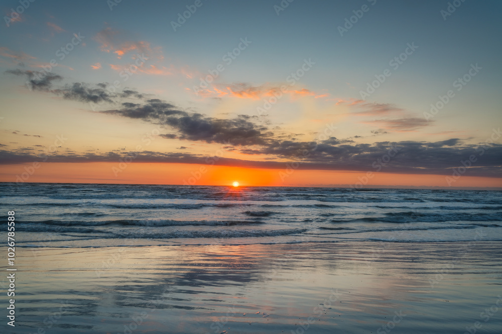 Obraz premium Sunrise on the Gulf Coast in Texas