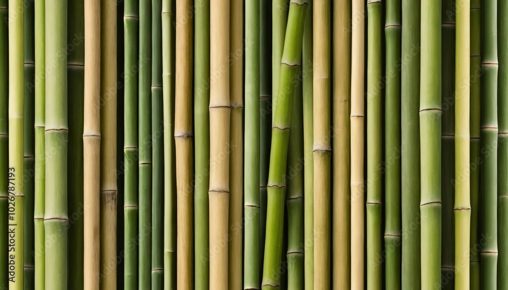 Raw Bamboo Texture with Natural Vertical Lines Raw Bamboo Texture with Natural Vertical Lines