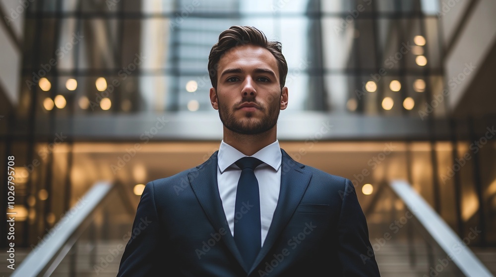 A professional businessman in a formal suit, captured in a modern corporate environment. High-resolution photo ideal for business themes, leadership, and professional presentation. A professional businessman in a formal suit, captured in a modern corporate environment. High-resolution photo ideal for business themes, leadership, and professional presentation.