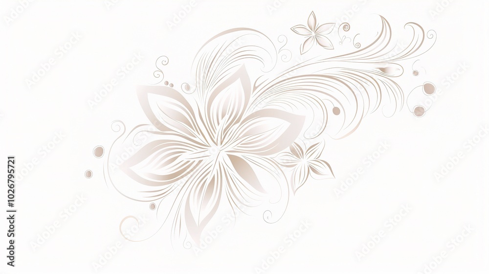 Simple and Beautiful Design on White Background - an elegant and charming visual. The simple yet stunning design on a pure white background creates a refined and aesthetic scene Simple and Beautiful Design on White Background - an elegant and charming visual. The simple yet stunning design on a pure white background creates a refined and aesthetic scene