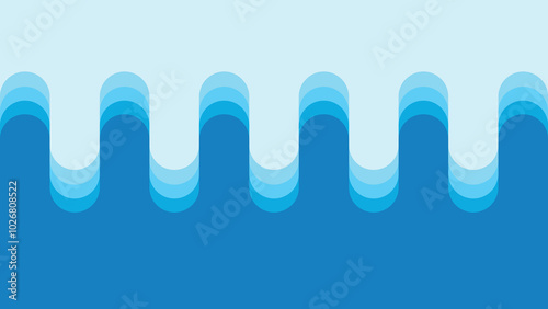 Illustration background water splash gradient unique design