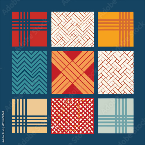 set of seamless patterns