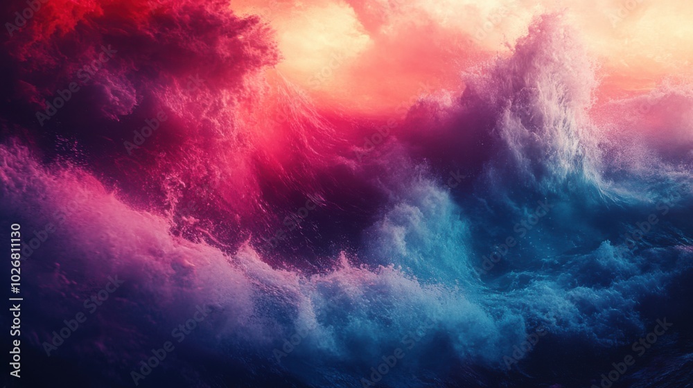 Fototapeta premium background with clouds