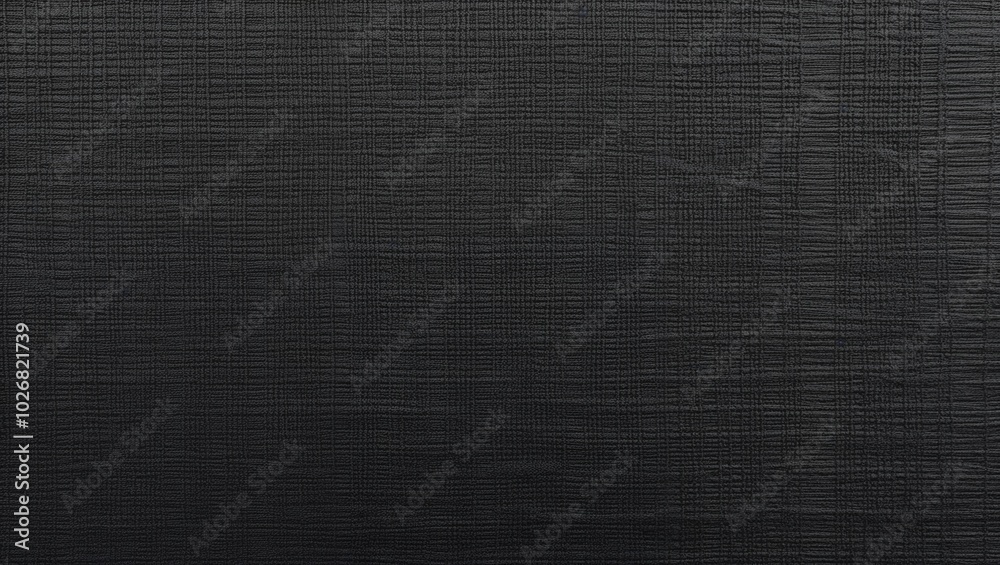 black linen card stock fills the entire frame, with intricate woven fibers and subtle weave patterns creating a tactile black linen card stock fills the entire frame, with intricate woven fibers and subtle weave patterns creating a tactile
