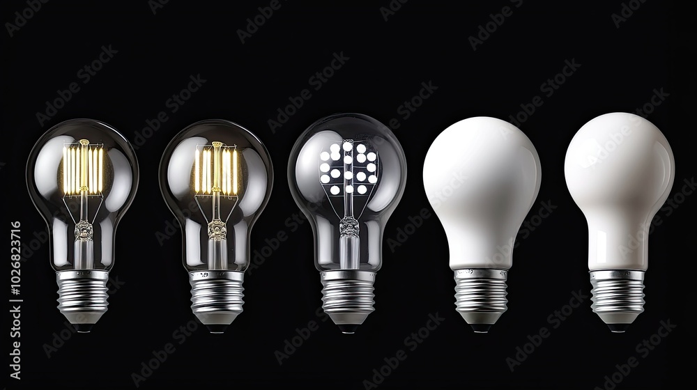 Energy-saving LED bulbs provide long-lasting light and reduce electricity costs. Energy-saving LED bulbs provide long-lasting light and reduce electricity costs.