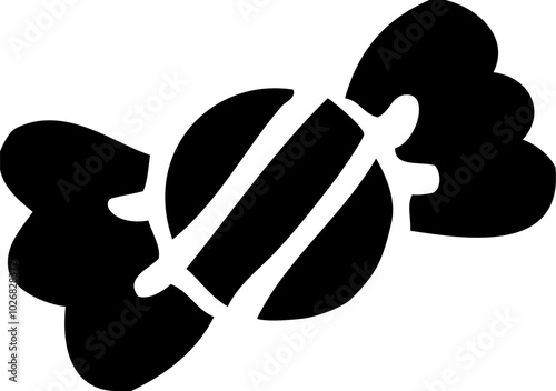 おやつの版画風ベクターイラスト