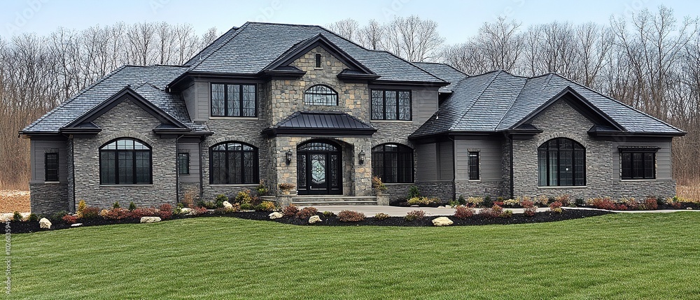 Gray Modern Houses