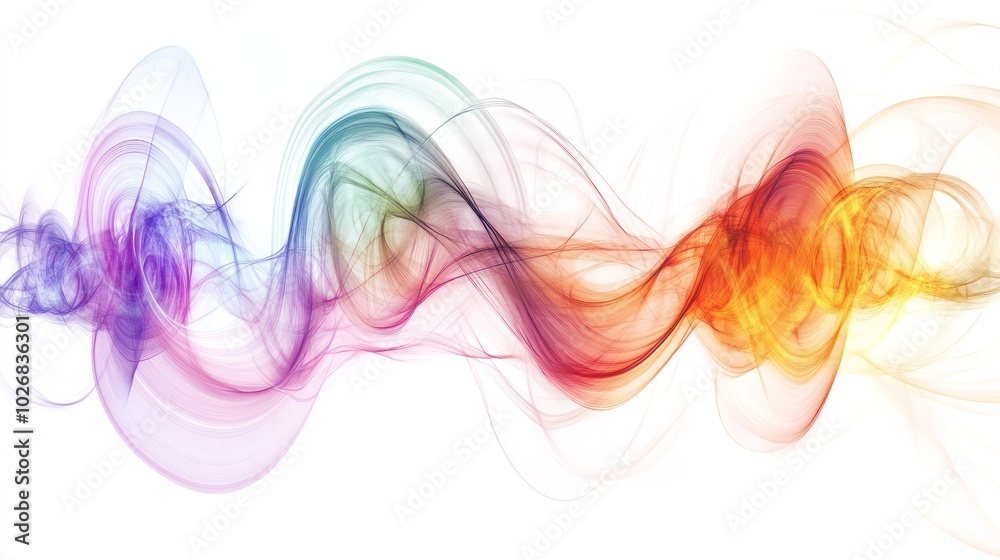 Abstract image of a quantum magnetic field. Abstract image of a quantum magnetic field.