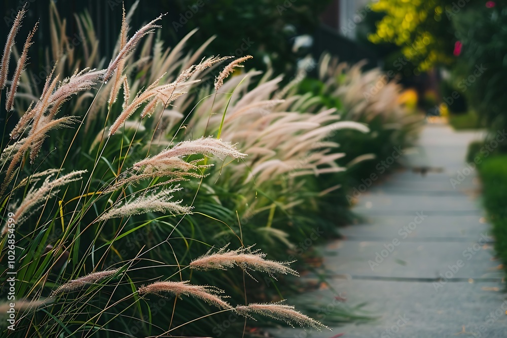 Close up of grass in the garden, shallow depth of field. Close up of grass in the garden, shallow depth of field.