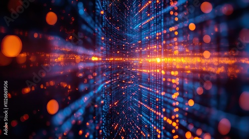 Wallpaper Mural Digital transformation in business, exploring IoT, big data, and automation strategies for process management. Torontodigital.ca