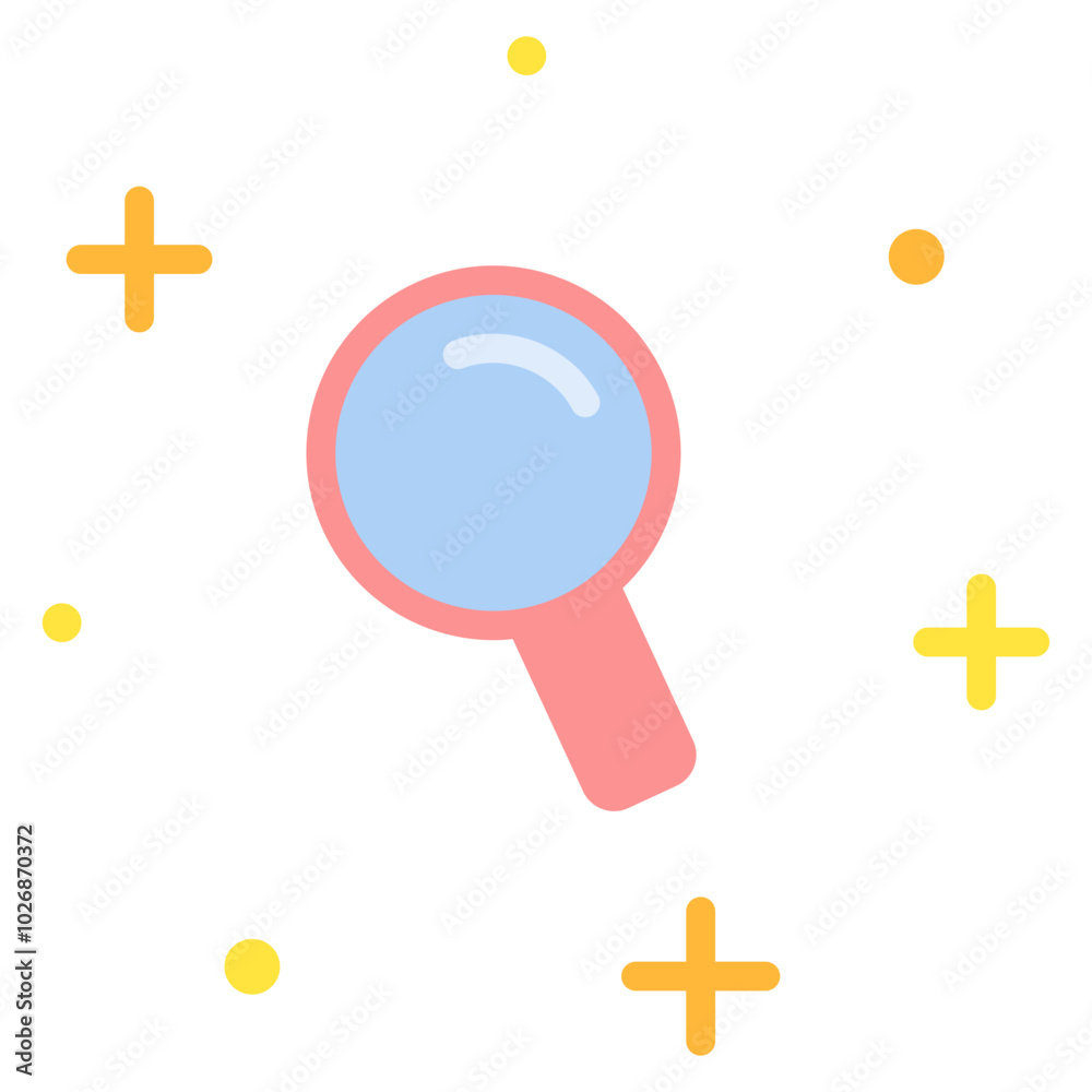 Fototapeta premium 돋보기 아이콘