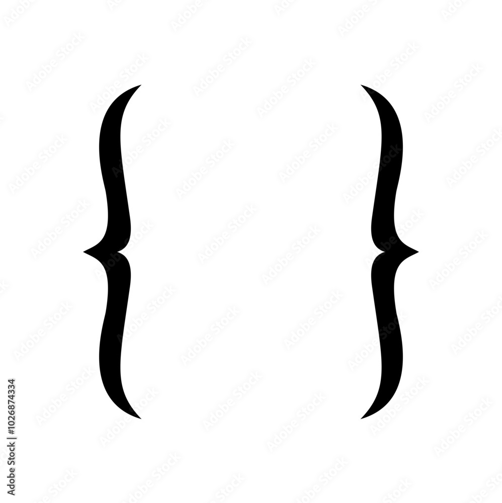 Text bracket frame Text bracket frame