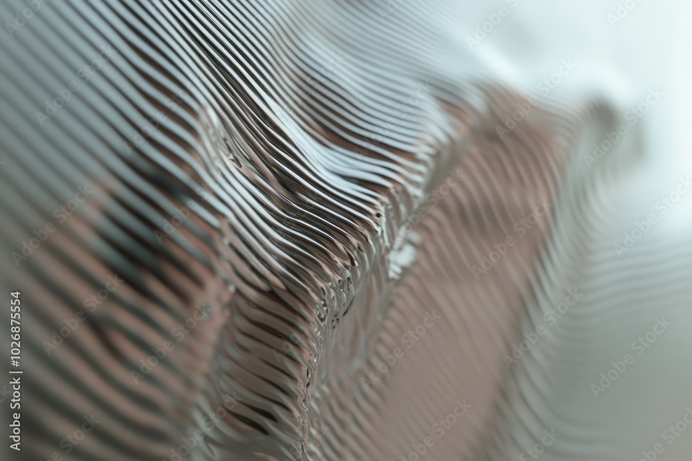 Acoustic ripple display: vibrant depiction of sound wave visualization ...