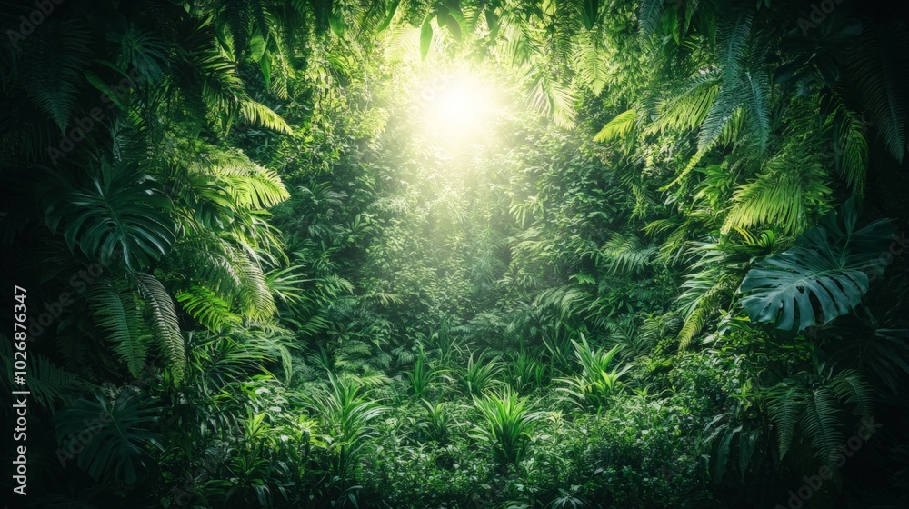 Tropical Jungle Light. Tropical Jungle Light.