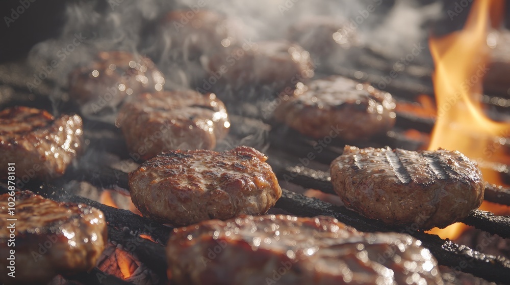 Sizzling Steak on the Grill - A Mouthwatering Culinary Delight Sizzling Steak on the Grill - A Mouthwatering Culinary Delight
