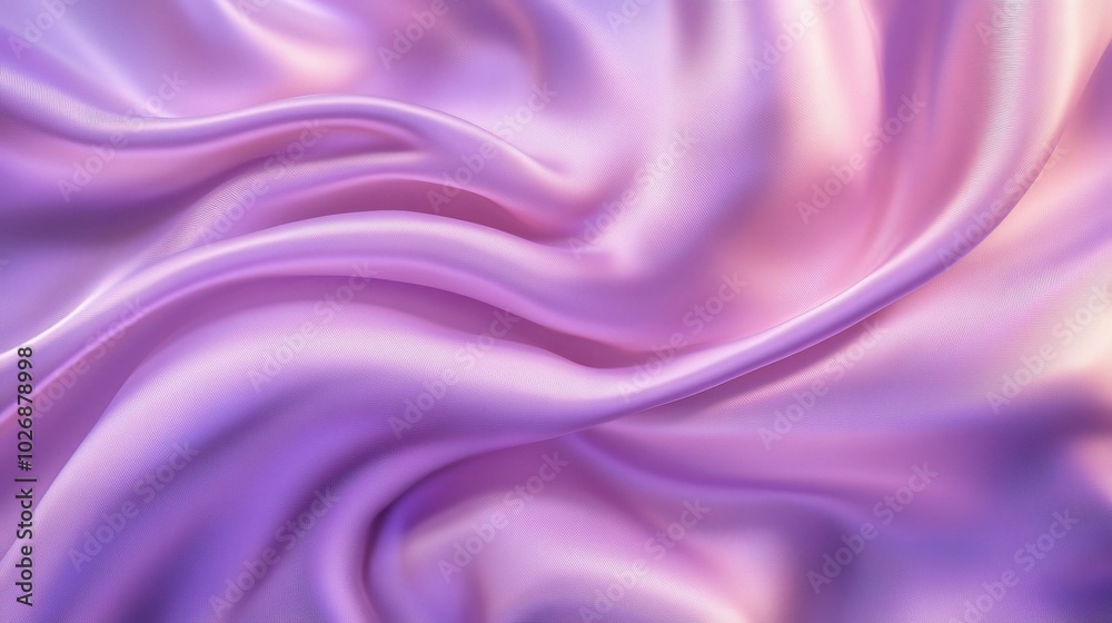 Obraz premium Elegant Purple Silk Fabric Texture Background