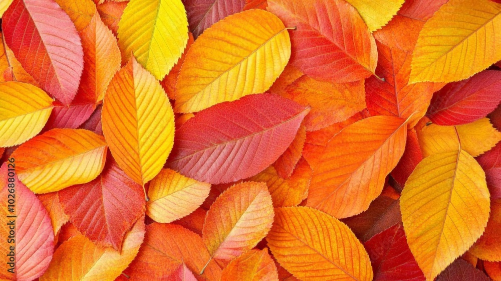 Autumn Leaf Texture. Autumn Leaf Texture.