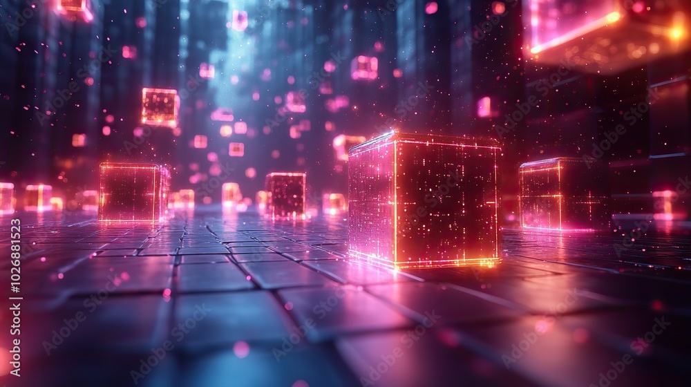 Web3 represents the next generation of the internet, depicted in a 3D immersive environment that emphasizes decentralized networks and blockchain advancements. Web3 represents the next generation of the internet, depicted in a 3D immersive environment that emphasizes decentralized networks and blockchain advancements.