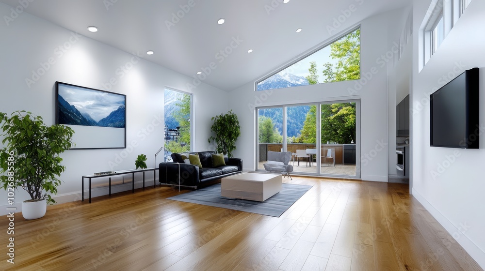 Elegant Scandinavian Interior Design with Natural Light Elegant Scandinavian Interior Design with Natural Light
