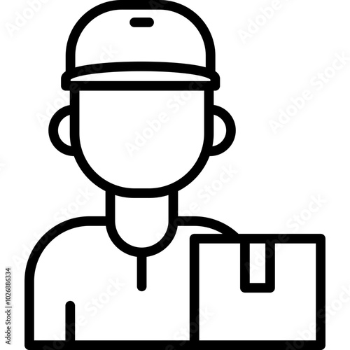 Delivery Courier Icon