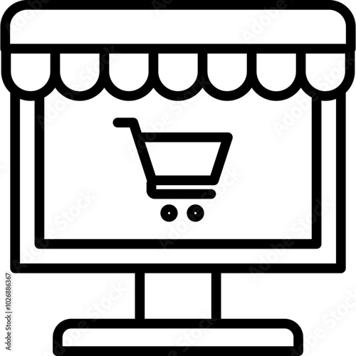 Online Store Icon